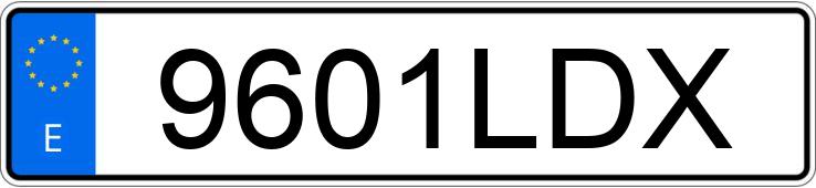 Numer rejestracyjny 9601LDX posiada OPEL ASTRA