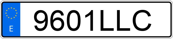 Numer rejestracyjny 9601LLC posiada HONDA CBR 650