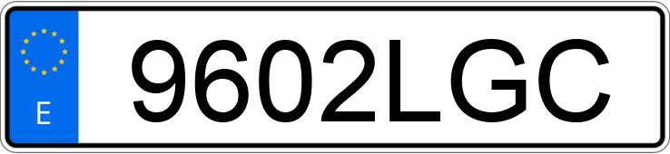 Numer rejestracyjny 9602LGC posiada TESLA MODEL 3 Numer rejestracyjny 9602LGC posiada TESLA MODEL 3