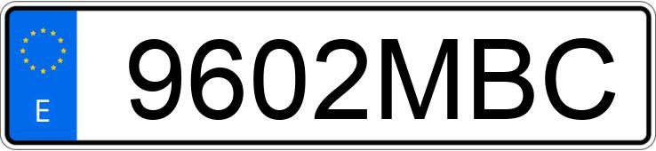 Numer rejestracyjny 9602MBC posiada PEUGEOT 2008