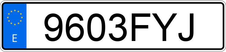 Numer rejestracyjny 9603FYJ posiada CITROEN BERLINGO Numer rejestracyjny 9603FYJ posiada CITROEN BERLINGO