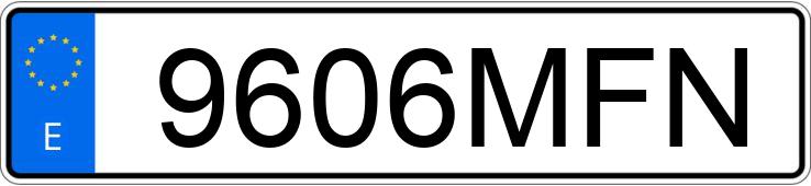 Numer rejestracyjny 9606MFN posiada VOLKSWAGEN CADDY MAXI 1.6TDI 102 BLUEMOTION TECH TRENDLINE EDITION