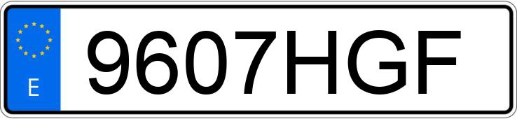 Numer rejestracyjny 9607HGF posiada BMW X3 Numer rejestracyjny 9607HGF posiada BMW X3