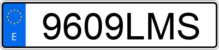Registreringsnummeret 9609LMS har MERCEDES V (638-639-447) Registreringsnummeret 9609LMS har MERCEDES V (638-639-447)