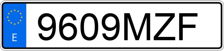 Numer rejestracyjny 9609MZF posiada BYD SEAL Numer rejestracyjny 9609MZF posiada BYD SEAL