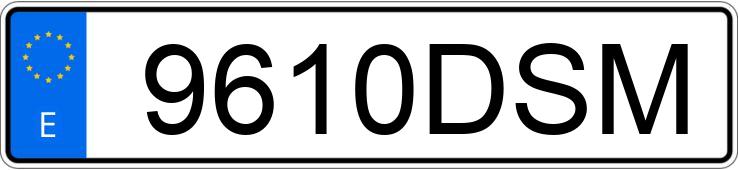 Numer rejestracyjny 9610DSM posiada OPEL ZAFIRA Numer rejestracyjny 9610DSM posiada OPEL ZAFIRA