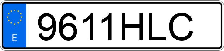 Numer rejestracyjny 9611HLC posiada VOLKSWAGEN SCIROCCO 1.4 TSI 122 HURRICANE