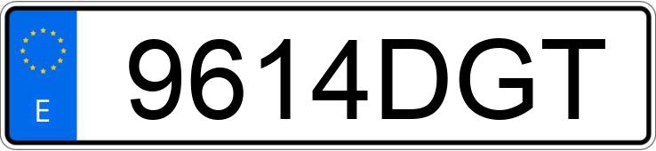 Numer rejestracyjny 9614DGT posiada SEAT CORDOBA