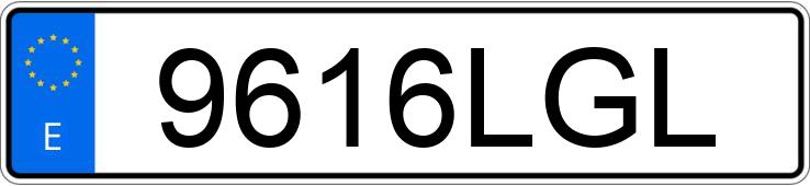 Numer rejestracyjny 9616LGL posiada VOLKSWAGEN CADDY Numer rejestracyjny 9616LGL posiada VOLKSWAGEN CADDY