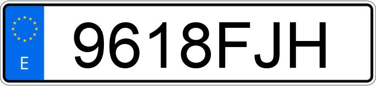 Numer rejestracyjny 9618FJH posiada VOLKSWAGEN PASSAT Numer rejestracyjny 9618FJH posiada VOLKSWAGEN PASSAT