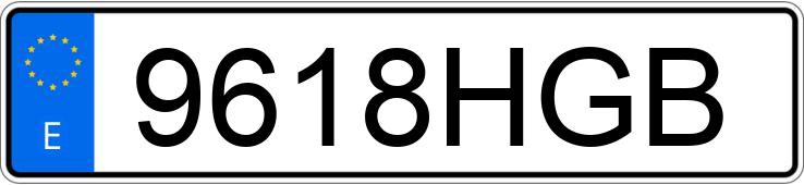 Numer rejestracyjny 9618HGB posiada CHEVROLET-GM CRUZE