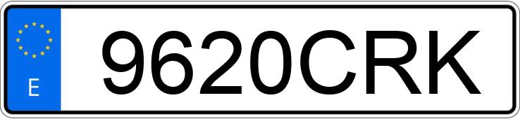 Numer rejestracyjny 9620CRK posiada LAND ROVER FREELANDER