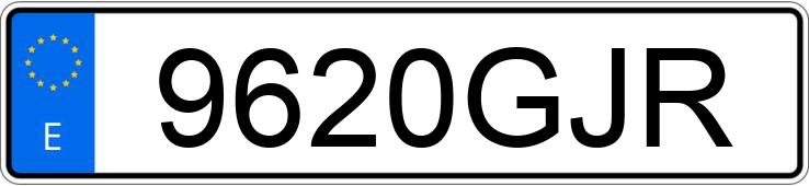 Numer rejestracyjny 9620GJR posiada PEUGEOT 308