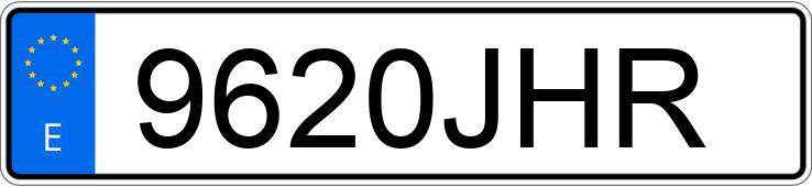 Numer rejestracyjny 9620JHR posiada FIAT SCUDO