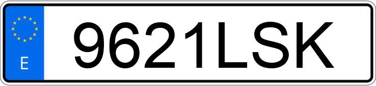 Numer rejestracyjny 9621LSK posiada SEAT LEON Numer rejestracyjny 9621LSK posiada SEAT LEON