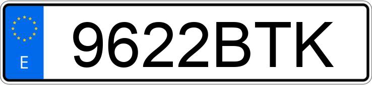 Numer rejestracyjny 9622BTK posiada SEAT CORDOBA STELLA 1.4