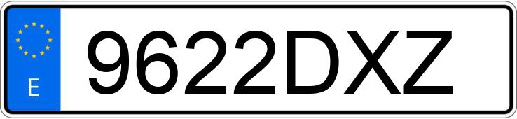 Numer rejestracyjny 9622DXZ posiada PEUGEOT 407