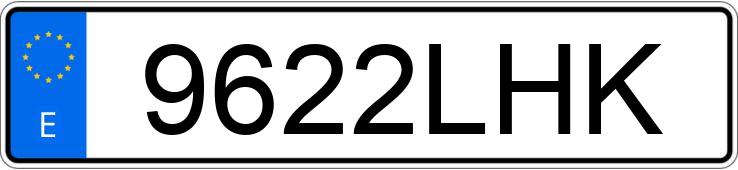 Numer rejestracyjny 9622LHK posiada SEAT IBIZA Numer rejestracyjny 9622LHK posiada SEAT IBIZA