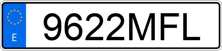 Numer rejestracyjny 9622MFL posiada CUPRA LEON