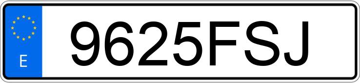 Le numéro d’enregistrement 9625FSJ a VOLVO V50