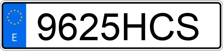 Numer rejestracyjny 9625HCS posiada SEAT IBIZA Numer rejestracyjny 9625HCS posiada SEAT IBIZA