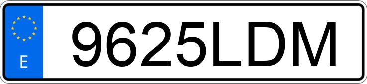 Numer rejestracyjny 9625LDM posiada SMART #1 Numer rejestracyjny 9625LDM posiada SMART #1