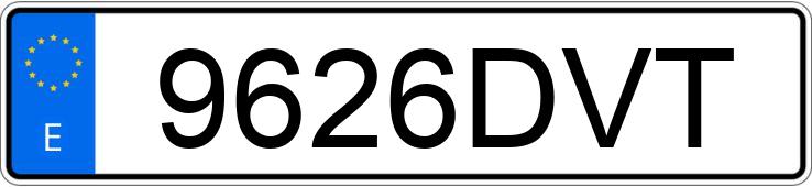 Numer rejestracyjny 9626DVT posiada SEAT LEON