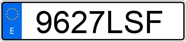 Numer rejestracyjny 9627LSF posiada OPEL GRANDLAND X
