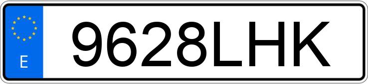 Numer rejestracyjny 9628LHK posiada RENAULT CLIO Numer rejestracyjny 9628LHK posiada RENAULT CLIO