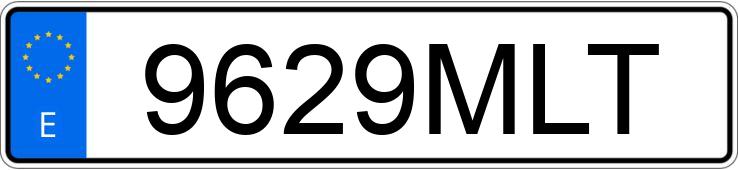 Numer rejestracyjny 9629MLT posiada VOLKSWAGEN GOLF Numer rejestracyjny 9629MLT posiada VOLKSWAGEN GOLF