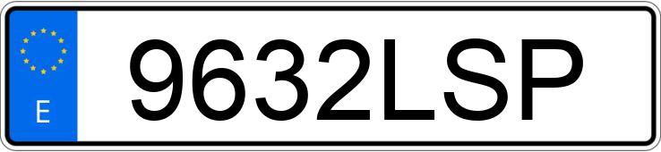 Numer rejestracyjny 9632LSP posiada NISSAN QASHQAI