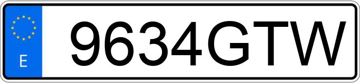 Numer rejestracyjny 9634GTW posiada CITROEN C5 Numer rejestracyjny 9634GTW posiada CITROEN C5