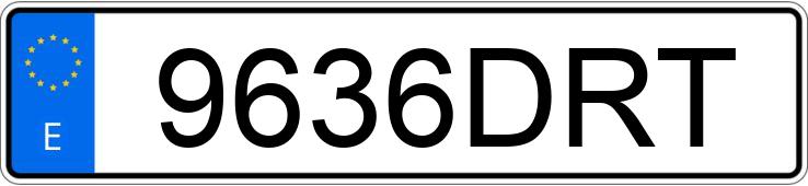 Numer rejestracyjny 9636DRT posiada RENAULT MEGANE Numer rejestracyjny 9636DRT posiada RENAULT MEGANE