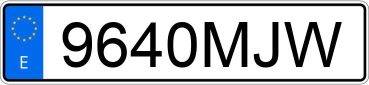 Numer rejestracyjny 9640MJW posiada BMW X5 Numer rejestracyjny 9640MJW posiada BMW X5