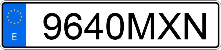 Numer rejestracyjny 9640MXN posiada FIAT DOBLO Numer rejestracyjny 9640MXN posiada FIAT DOBLO