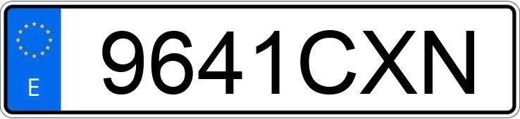 Numer rejestracyjny 9641CXN posiada BMW SERIE 5 E39 525IA EXCLUSIVE Numer rejestracyjny 9641CXN posiada BMW SERIE 5 E39 525IA EXCLUSIVE