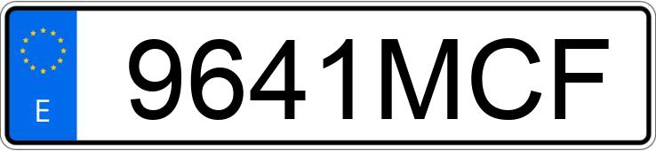 Numer rejestracyjny 9641MCF posiada RENAULT EXPRESS Numer rejestracyjny 9641MCF posiada RENAULT EXPRESS