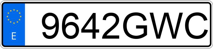 Numer rejestracyjny 9642GWC posiada SEAT ALTEA XL Numer rejestracyjny 9642GWC posiada SEAT ALTEA XL