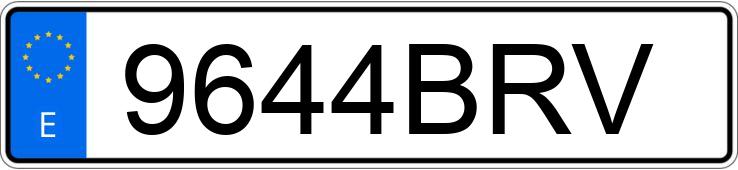 Numer rejestracyjny 9644BRV posiada MERCEDES VITO Numer rejestracyjny 9644BRV posiada MERCEDES VITO