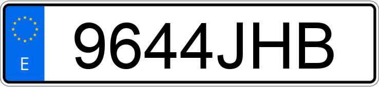 Numer rejestracyjny 9644JHB posiada MERCEDES S (222)