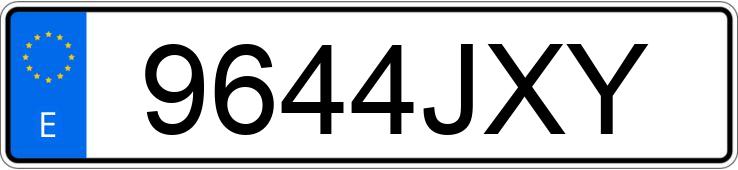 Numer rejestracyjny 9644JXY posiada MASERATI LEVANTE Numer rejestracyjny 9644JXY posiada MASERATI LEVANTE