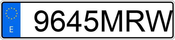 Numer rejestracyjny 9645MRW posiada JEEP AVENGER Numer rejestracyjny 9645MRW posiada JEEP AVENGER