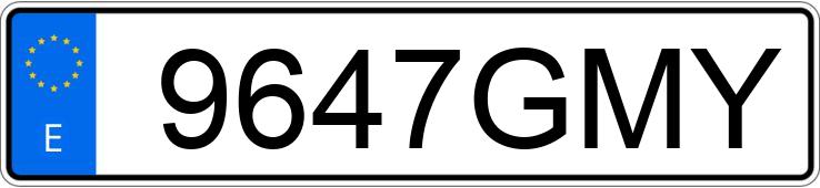 Numer rejestracyjny 9647GMY posiada BMW SERIE 1 Numer rejestracyjny 9647GMY posiada BMW SERIE 1