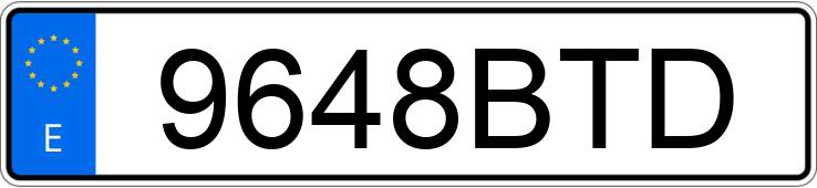 Numer rejestracyjny 9648BTD posiada SEAT TOLEDO SIGNA 1.9 TDI 110 Numer rejestracyjny 9648BTD posiada SEAT TOLEDO SIGNA 1.9 TDI 110