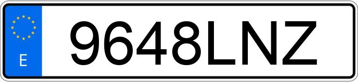 Numer rejestracyjny 9648LNZ posiada SSANGYONG/KGM XLV