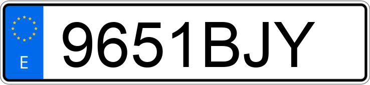 Numer rejestracyjny 9651BJY posiada AUDI A3 Numer rejestracyjny 9651BJY posiada AUDI A3