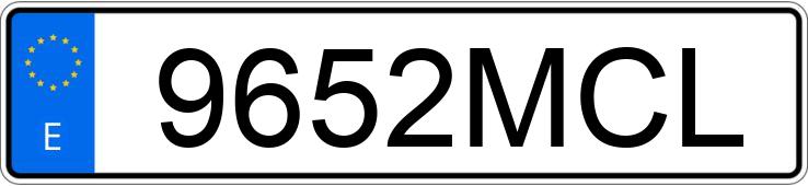 Numer rejestracyjny 9652MCL posiada FORD FOCUS Numer rejestracyjny 9652MCL posiada FORD FOCUS