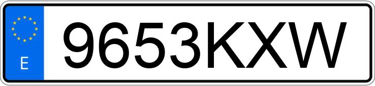 Numer rejestracyjny 9653KXW posiada MERCEDES A (176) Numer rejestracyjny 9653KXW posiada MERCEDES A (176)