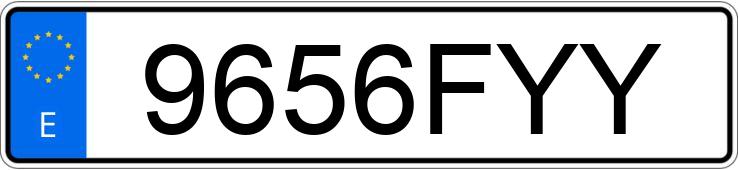 Numer rejestracyjny 9656FYY posiada HYOSUNG AQUILA