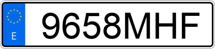 Numer rejestracyjny 9658MHF posiada AUDI A3 SPORTBACK Numer rejestracyjny 9658MHF posiada AUDI A3 SPORTBACK